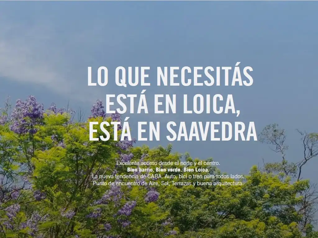 LOICA de  1, 2, 3 y 4 Dormitorios