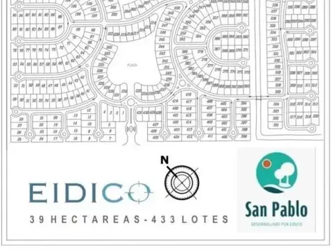 Lote en oportunidad. Barrio San Pablo, Pilar. Eidico
