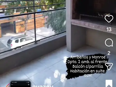 Departamento en Venta de 1 dormitorio