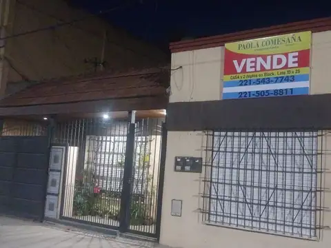 CALLE 32 Y 147 Casa Y 2 DTOS  BLOCK en venta en San Carlos