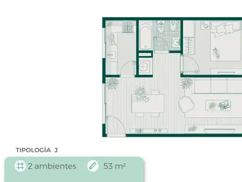Oportunidad Única de Inversión! Departamento 2 amb