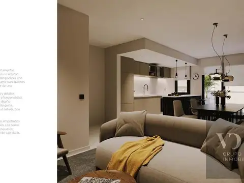 Departamento en Venta de 1 dormitorio