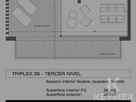 DEPARTAMENTO TRIPLEX A ESTRENAR  EN CALLE 38 ENTRE 6  y  PLAZA OLAZABAL - LA PLATA