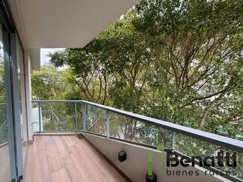 Departamento 2 ambientes con 2 baños