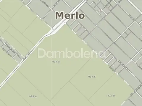 Terreno Fracción  en Venta, Pontevedra, Merlo