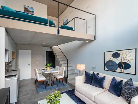 2 amb. - duplex - con cochera fija - estrenar.-