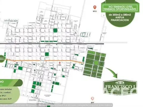 Terreno en Venta de 320,0 m2