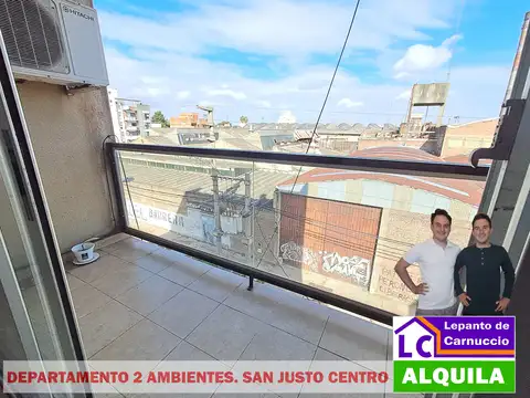 Departamento 2 ambientes con 1 baño