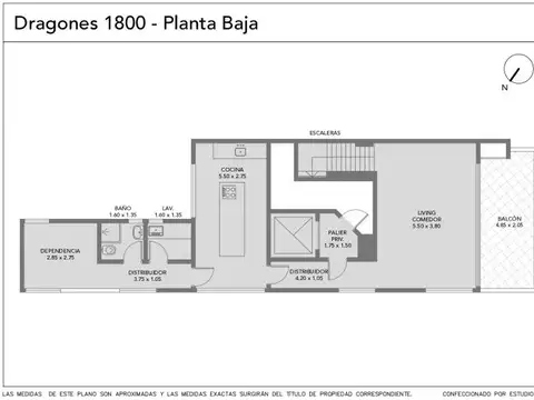 Departamento 5 ambientes con 3 baños