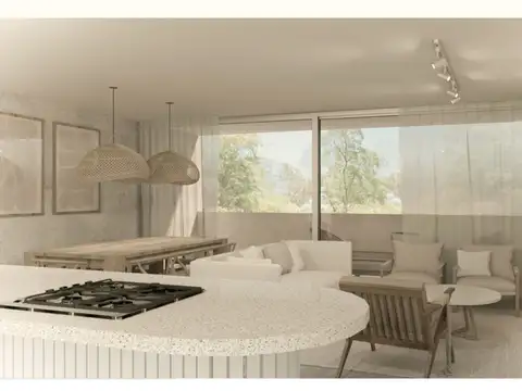 Departamento 3 ambientes con 2 baños