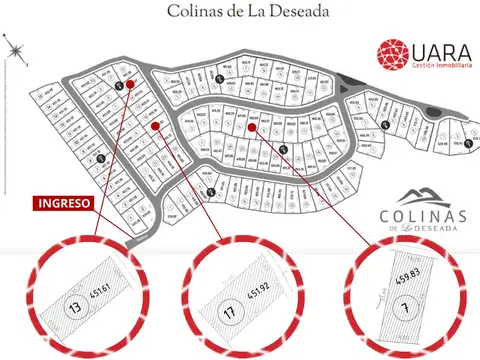 LOTES EN VENTA COLINAS DE LA DESEADA