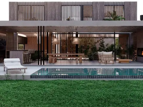 VENTA CASA LAGUNA GRANDE: 4 DORM CASA DE DISEÑO A LA LAGUNA  - PISCINA FINLANDESA-