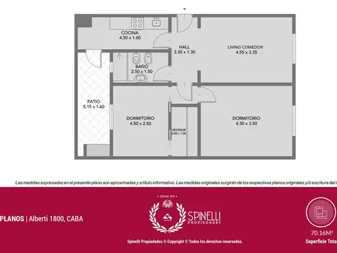 Depto Tipo Casa en Venta de 3 ambientes