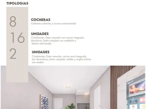 Departamento en Venta en San Martin, USD 98.000