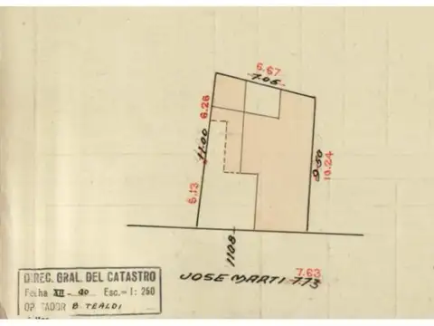 Venta de terreno en Block