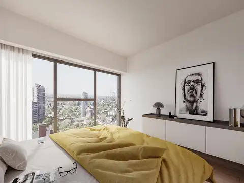 Departamento 2 ambientes con 1 baño