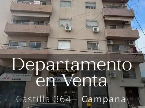 Departamento amplio y céntrico a la venta en Campana