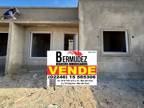 Venta Chalet 3 Amb En Construcción Calle 90 Entre 8 Y 9 Mar Del Tuyu