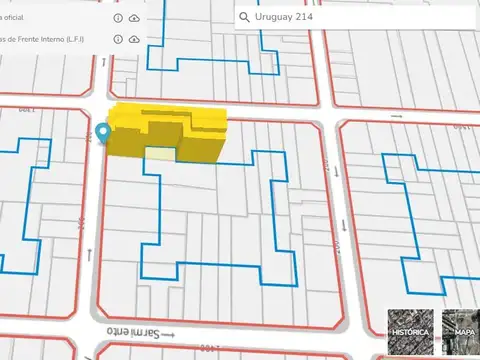 Terreno 15.12 x 62.90, USAA en San Nicolás