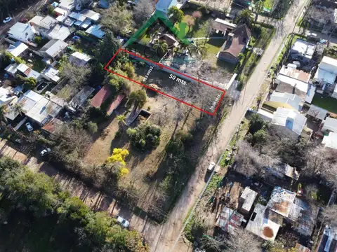 Terreno en Venta 19  mts Frente