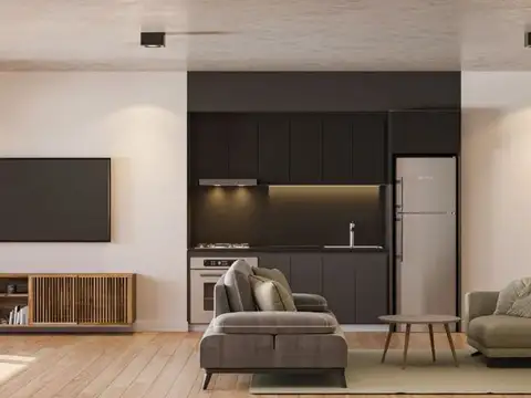 Departamento Monoambiente con 1 baño