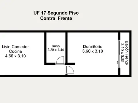 Departamento en Venta en Lomas del Mirador, USD 38.000