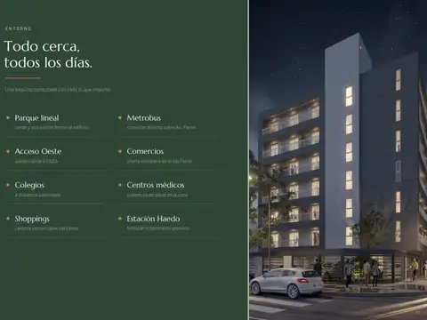 Departamento en Venta de 2 ambientes