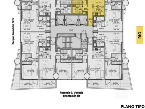 Venta - Departamento 1 dormitorio con balcón en Torre Arealis - Puerto Norte.