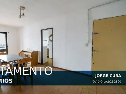 DEPTO DE DOS DORM CON VISTA DESPEJADA EN VENTA