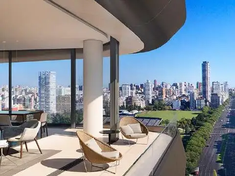 Departamento 3 ambientes con 2 baños