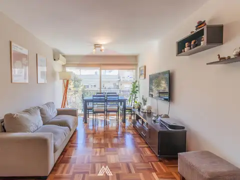 Apartamento en alquiler, Pocitos 2 dorm, 2 baños