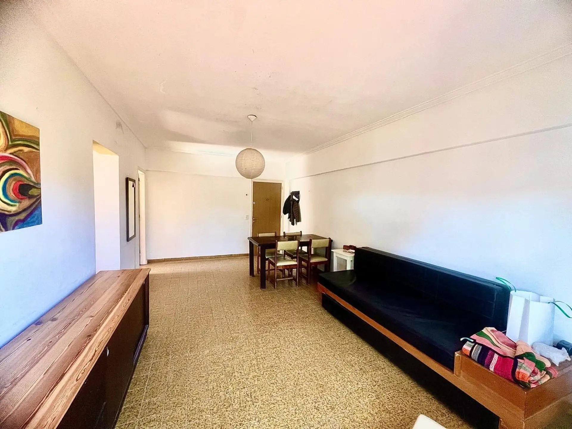 Depto 2 amb, 40m² con 2 balcones — Barrio Alfa