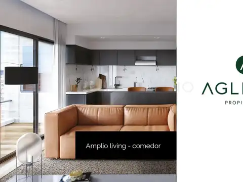 Departamento 2 ambientes con 1 baño