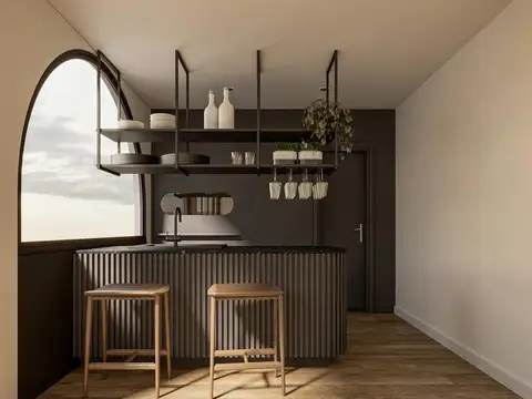 Depto Tipo Casa 5 ambientes con 2 baños