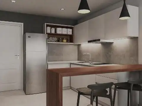 Departamento2 ambientes en emprendimiento en Caballito