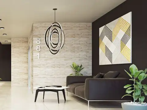 Departamento Monoambiente con 2 baños