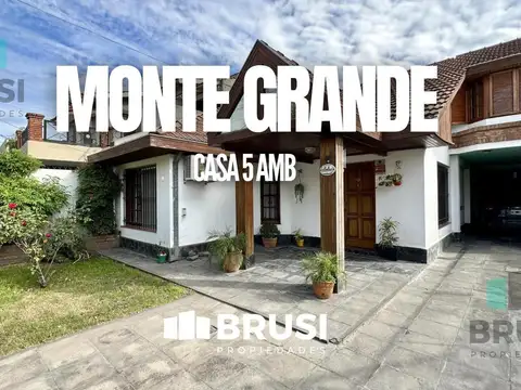 CASA EN VENTA EN MONTE GRANDE - 4 AMBIENTES