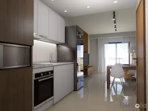 Venta departamento monoambiente a estrenar en Santos Lugares