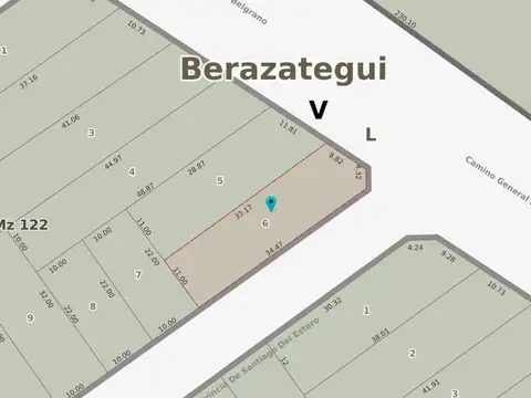 Terreno en Venta en Berazategui, USD 90.000