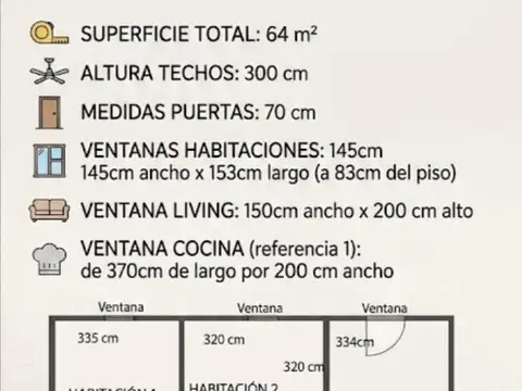 Ciudad De La Paz 3200, Piso 2