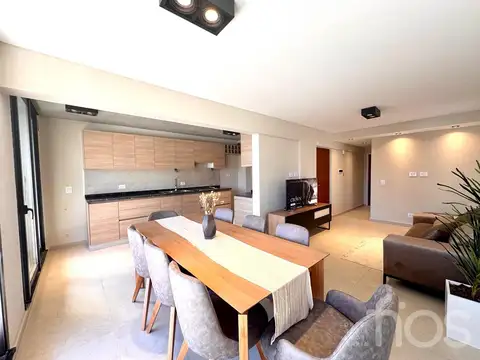 VENTA DEPARTAMENTO A ESTRENAR DE DOS DORMITORIOS CON BALCON, AMENITIES Y COCHERA EN ZONA RIO
