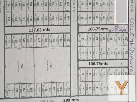 Terreno en Venta de 450,0 m2