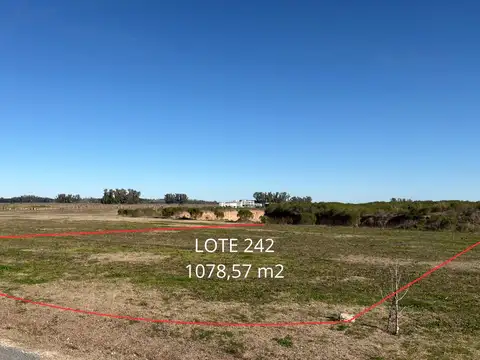 VENTA | PERMUTA | LOTE 1078 M2 A LA LAGUNA | TRES PINOS VILLA DE CAMPO BARRIO LAGUNA