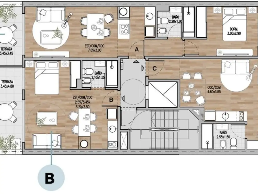Edificio de 10 pisos 1 1/2 y2 amb | Palermo SOHO - Foto 14