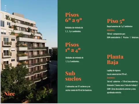 Departamento en Venta en Palermo Soho, USD 165.000