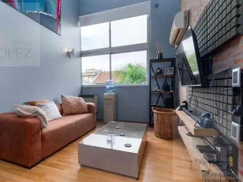 Departamento 2 ambientes con 1 baño