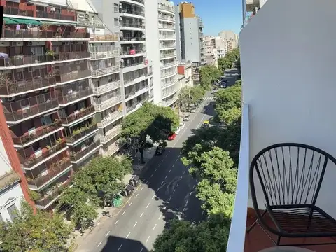 Departamento 2 ambientes con 1 baño