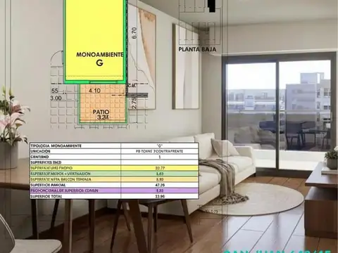 Departamentos San Juan 643 - Mono y 1 dormitor. Financiación