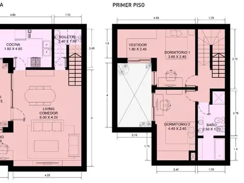 Depto Tipo Casa en Venta en Palermo, USD 315.000