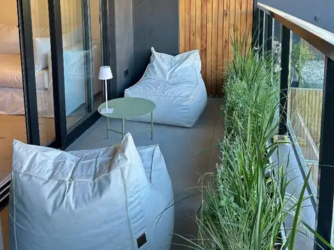 Departamento 2 ambientes con 2 baños